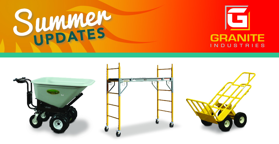 Granite Industries Summer Update + July 4th Sale!